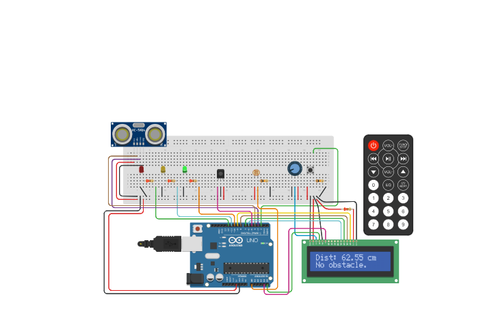 Example Arduino Projects Designer Layout Circuit design Arduino for Beginners - Final Project - Tinkercad