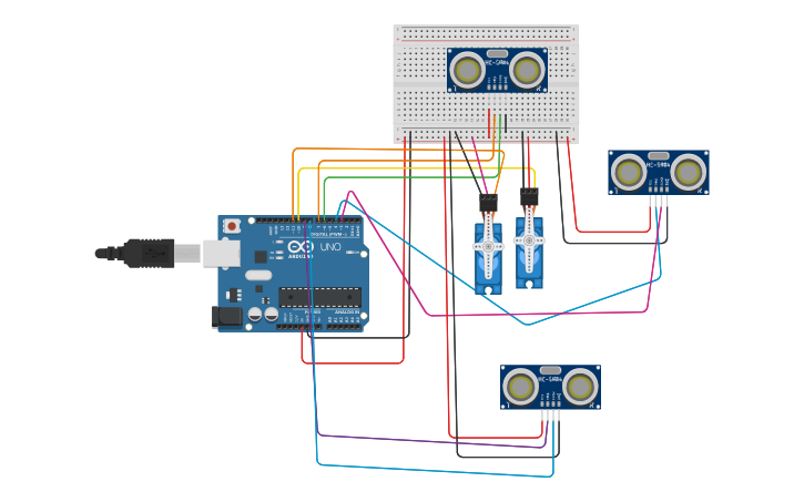 Circuit design mero 2024 - Tinkercad