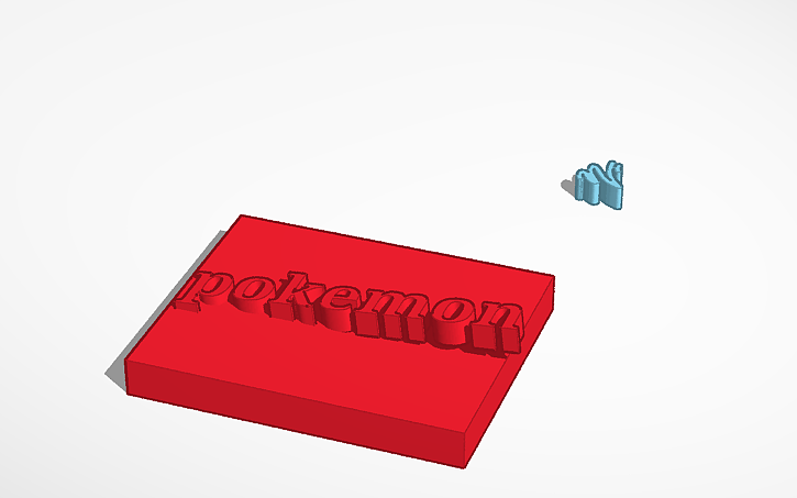 3D design pok - Tinkercad