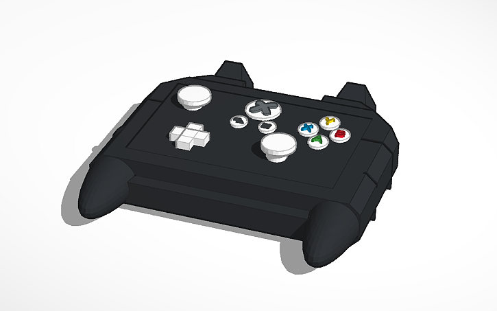 3D design Xbox one controller - Tinkercad