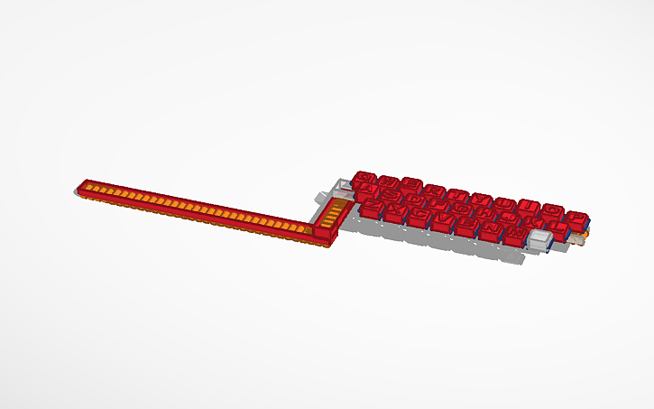 3D design Writing Machine - Tinkercad