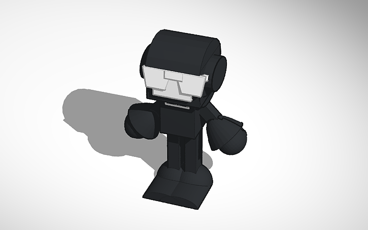 3D design Tank man | Tinkercad