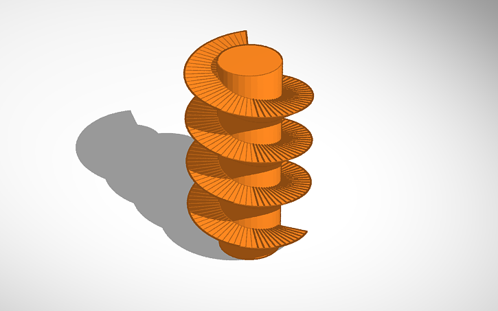 3D Design Screw Tinkercad