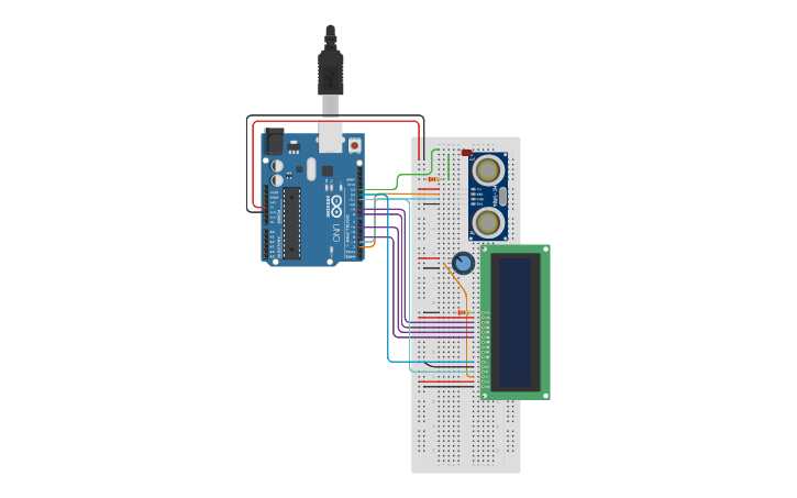 Circuit Design 6 1 Introduction To Arduino Sonar Sensor Tinkercad Circuit Design 6 1 Introduction To Arduino Sonar Sensor Tinkercad