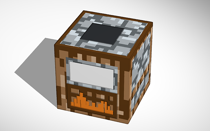 3D design Cooking Minecraft Smoker | Tinkercad
