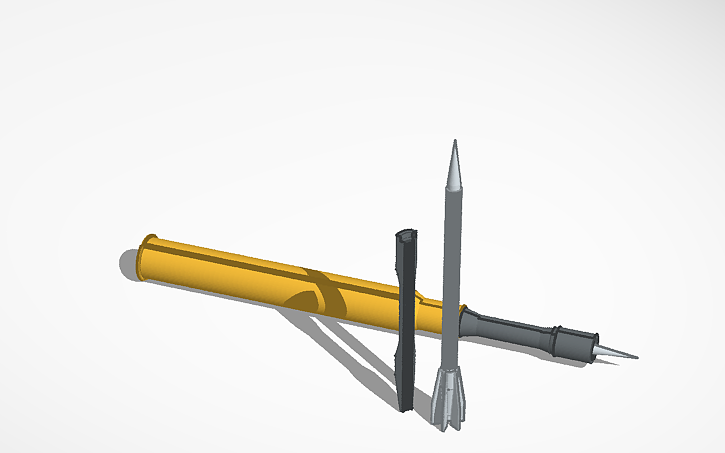 Apfsds Design 3D design APFSDS - Tinkercad
