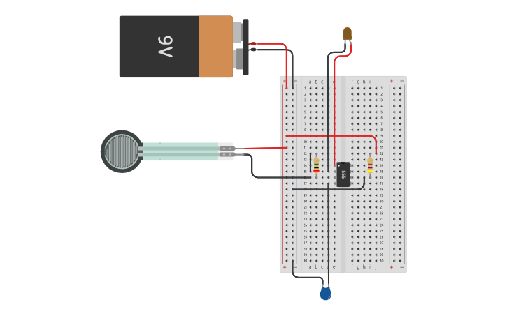 Circuit design Practice Exercise (Circuit 1) - Tinkercad