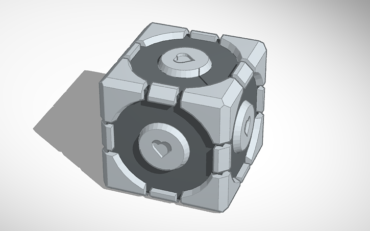 3D design Companian Cube | Tinkercad