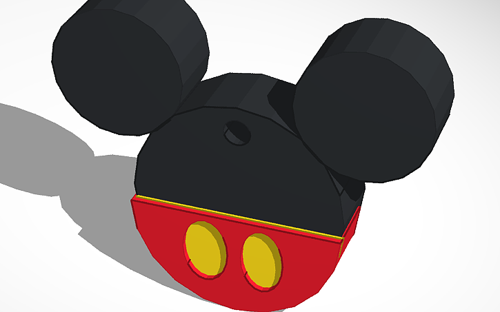3d-design-mickey-keychain-tinkercad