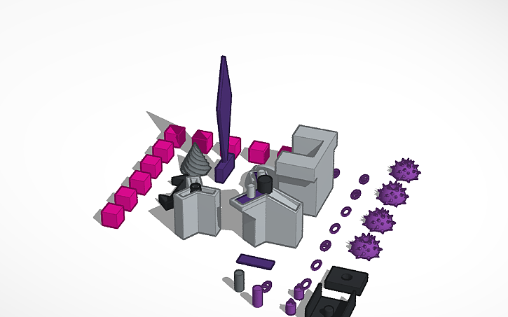3D design Upgrade kit TF Decepticon Ver. - Tinkercad