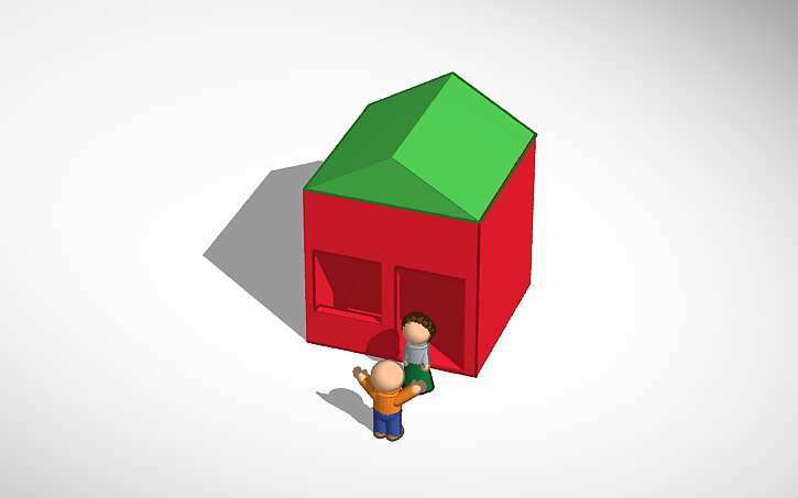3D design Дом, просто дом - Tinkercad