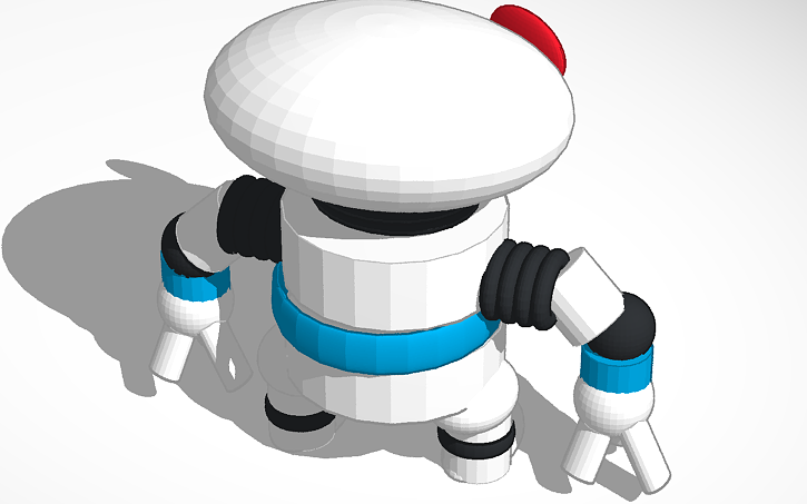 3D design Робот ассистент | Tinkercad