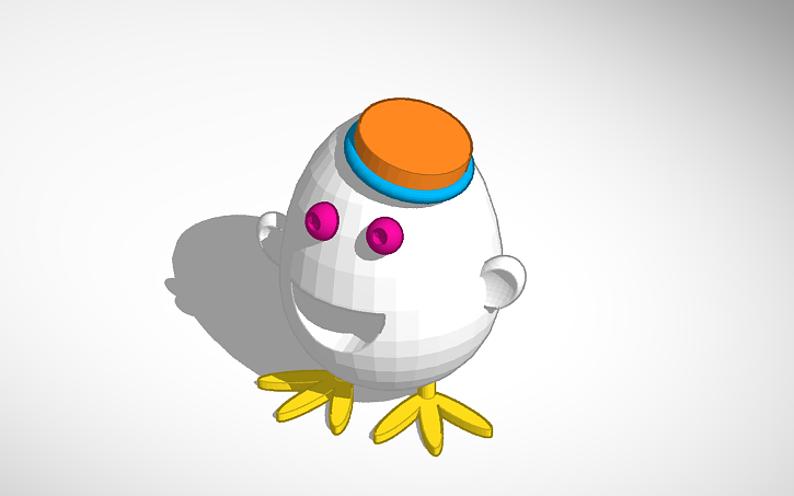 3D design Ghost Egg Army | Tinkercad