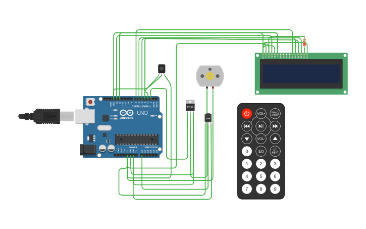Circuit design Copy of ТЕРМОСТАТ | Tinkercad