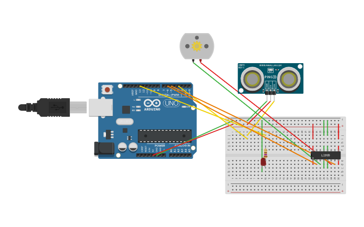 Circuit Diagram Of Automatic Door Opener Using Arduino Uno - Wiring ...