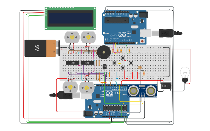 Circuit design Arduino project 6 - Tinkercad