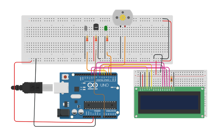 Circuit design Actividad Formativa - Tinkercad