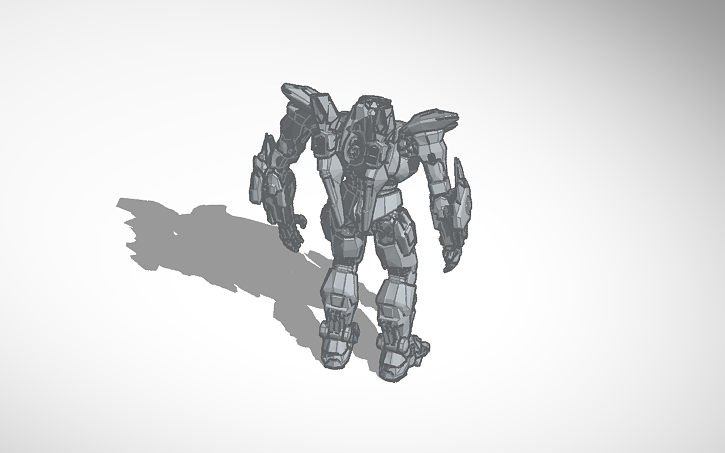 3D design PACIFIC RIM - Tinkercad