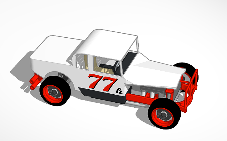 3D design Fordge Cruiser Jalopy Dirt Track Racer - Tinkercad