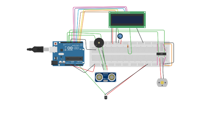 Circuit design Project: Water level indicator and temperature ...