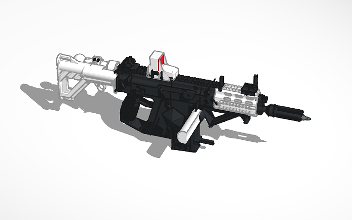 3D design guns - Tinkercad