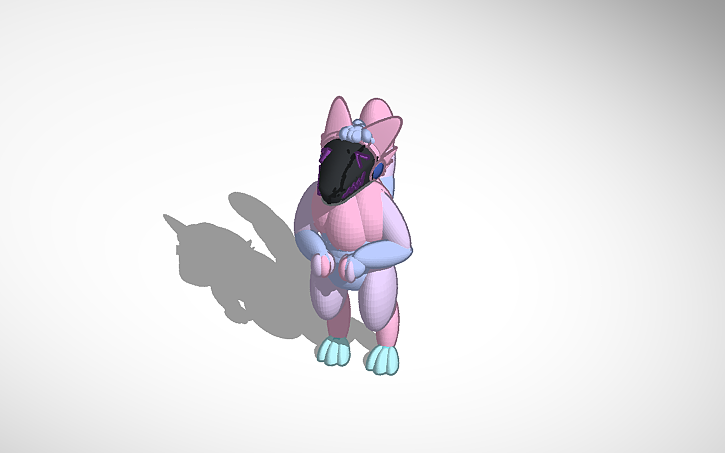 3D design Cotton Candy The Protogen | Tinkercad