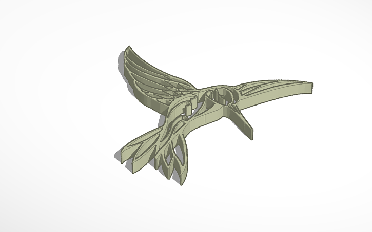 3D design Hummingbird - Tinkercad
