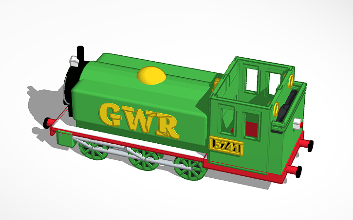 3D design GWR Pannier 5741 (Montigue / Duck) | Tinkercad