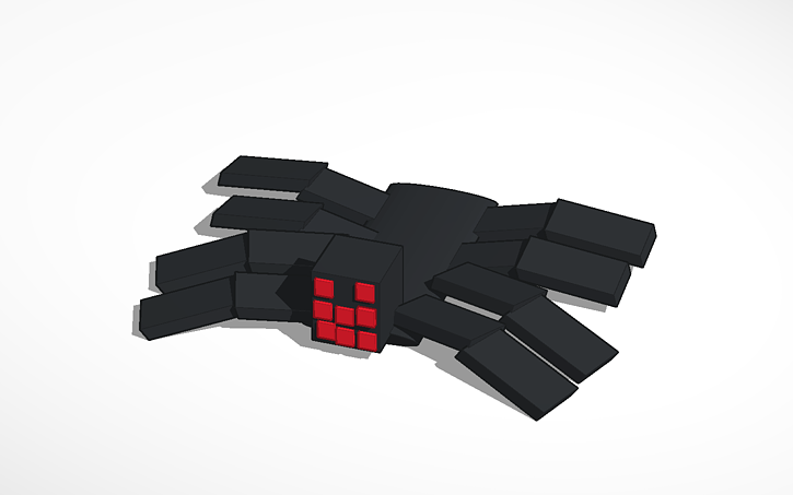 3d Design Spider Tinkercad 