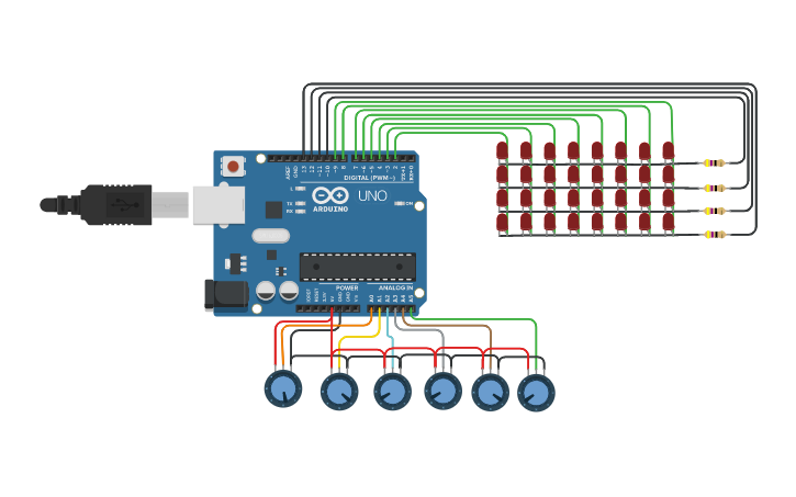 Circuit design CODE 2 animation | Tinkercad