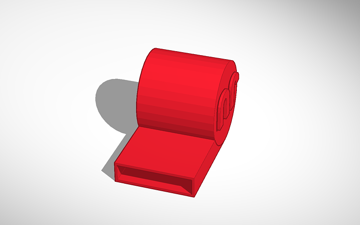 3D design Whistle - Tinkercad