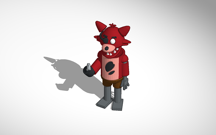 Foxy 3d model