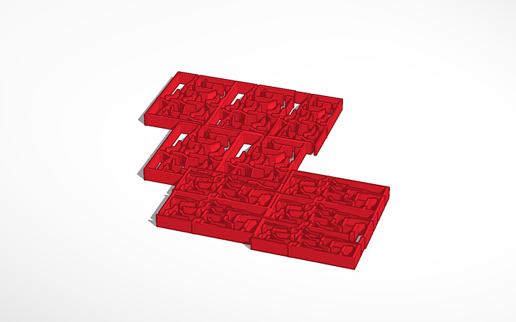 3D design maze - Tinkercad