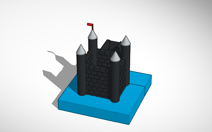 3D design замок | Tinkercad