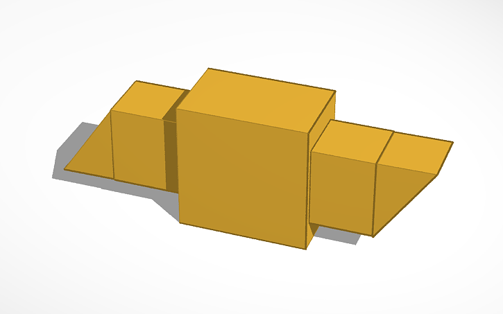 3D design chevy bowtie - Tinkercad