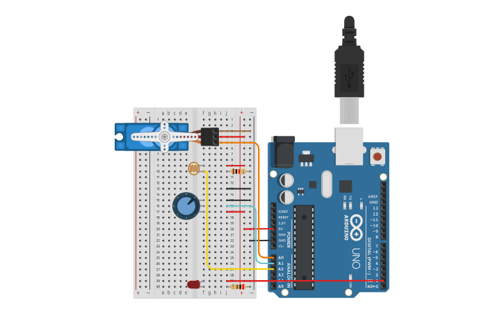 Circuit design Nhóm 9 - Tinkercad
