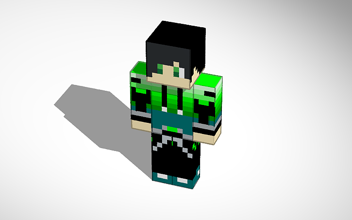 3D design minecraft person(It's me lol) | Tinkercad