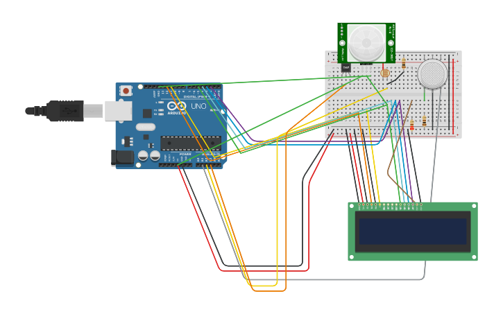 Circuit design Final Round - Tinkercad