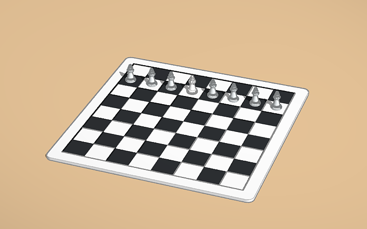 3D Chess Masterclass: TinkerCAD Walk-Through Video by 3D-PT