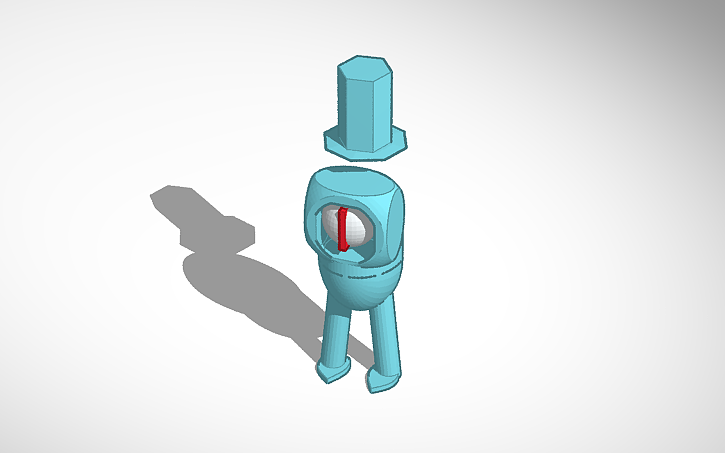 Jibi Icon 3D design JIBI - monster - Tinkercad