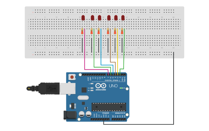 Circuit design 5 | Tinkercad