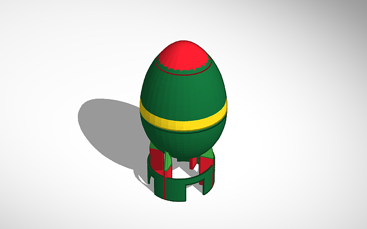 3D design Mini Nuke - Tinkercad