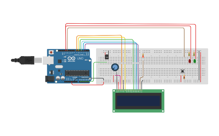 Circuit design Prototipo 1 | Tinkercad