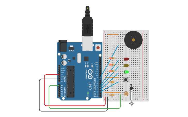 Circuit design Assignment 6 | Tinkercad