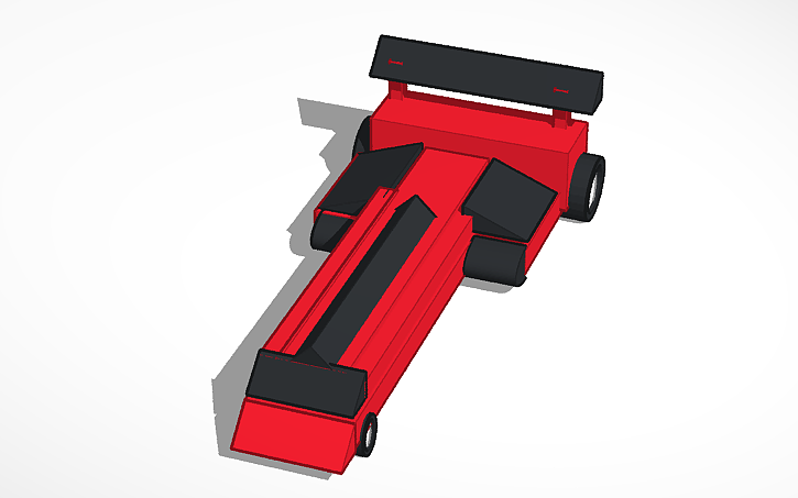 3D design Drag Car | Tinkercad