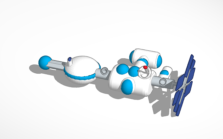 Космический Спутник в Tinkercad. Моделирование спутника Тинкеркад. Тинкер моделирование. 3д модель ТИНКЕРА.