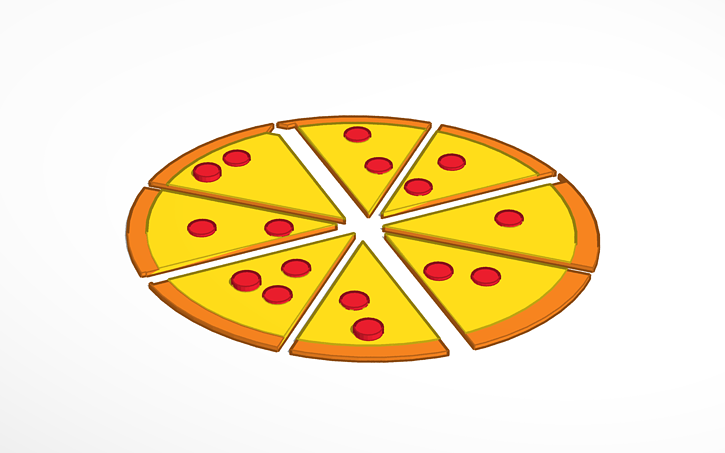 3D design PIZZA | Tinkercad