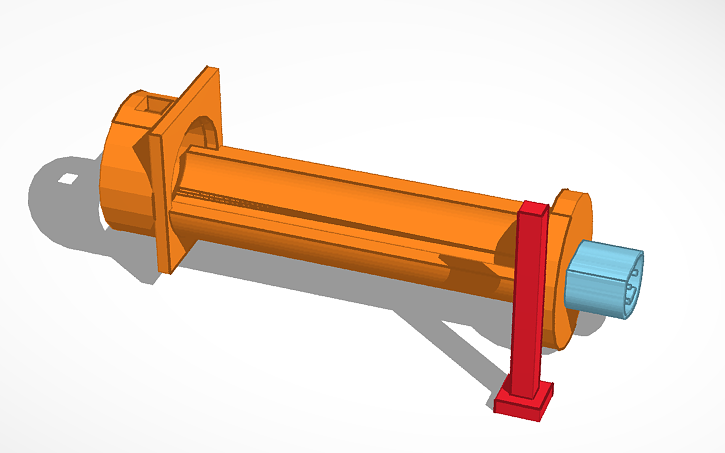 3D design Upgraded Spool Holder for Monoprice Maker Select Plus - Tinkercad