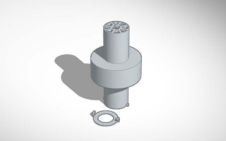 Motor Lock For Model Rockets 3D design Model Rocket Motor Mounts - Tinkercad
