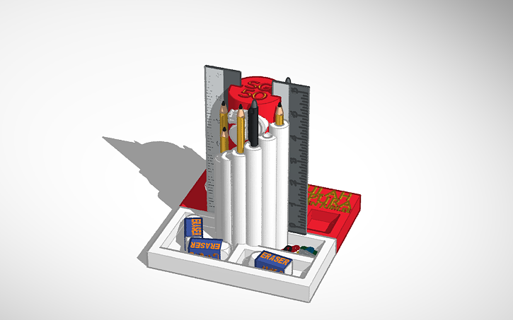 Cool Desk Tidy Arkar 2e4 Tinkercad
